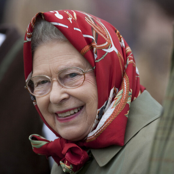 La reine Elizabeth II d'Angleterre assiste au Royal Windsor horse show. @ GoffPhotos.com