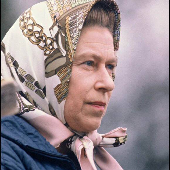 Archives - La reine Elizabeth II d'Angleterre à Badminton.
