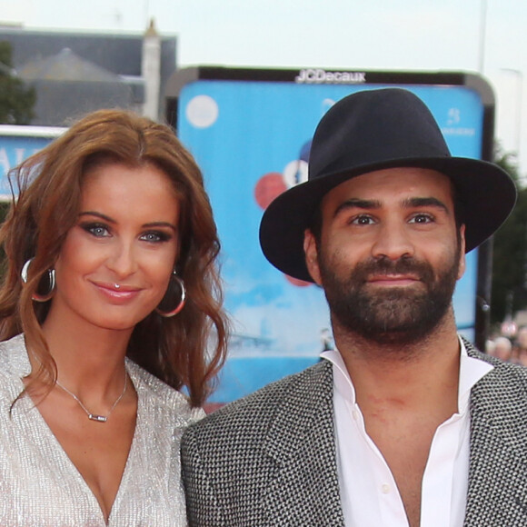 Malika Ménard et son compagnon Ycare - Arrivées à la cérémonie de clôture du 44ème Festival du Film Américain de Deauville. Le 8 septembre 2018 © Denis Guignebourg / Bestimage