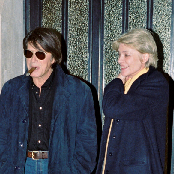 Archives - Jacques Dutronc et Françoise Hardy - Mariage de Michel Sardou et Anne-Marie Périer.