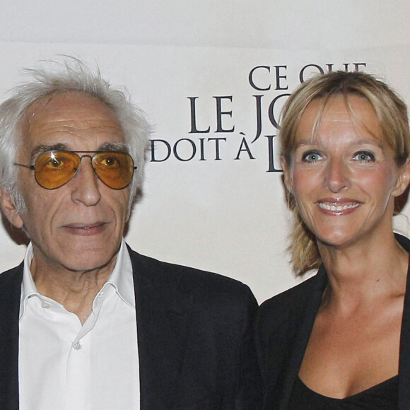 Gérard Darmon et sa femme Christine à Paris en 2012