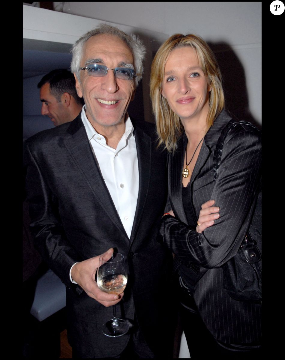Gérard Darmon et sa femme Christine - Oscars du rugby