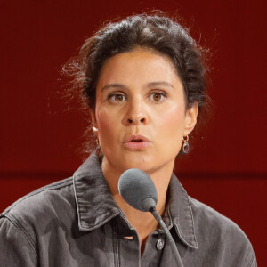 Apolline de Malherbe - Conférence de presse de rentrée de RMC / RMC Sport à l'Altice Campus à Paris, France. © Christophe Clovis / Bestimage