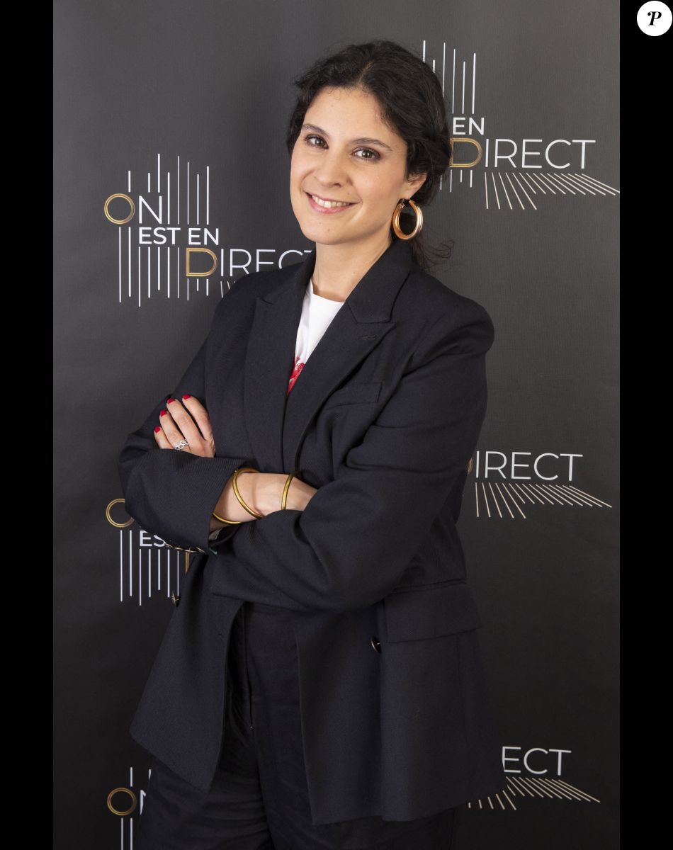 Exclusif - Apolline de Malherbe - Backstage de l'émission "On Est En Direct" (OEED), présentée par L.Ruquier et diffusée en direct le 15 mai 2021 sur France 2. Paris. Le 15 mai 2021. © Jack Tribeca / Bestimage