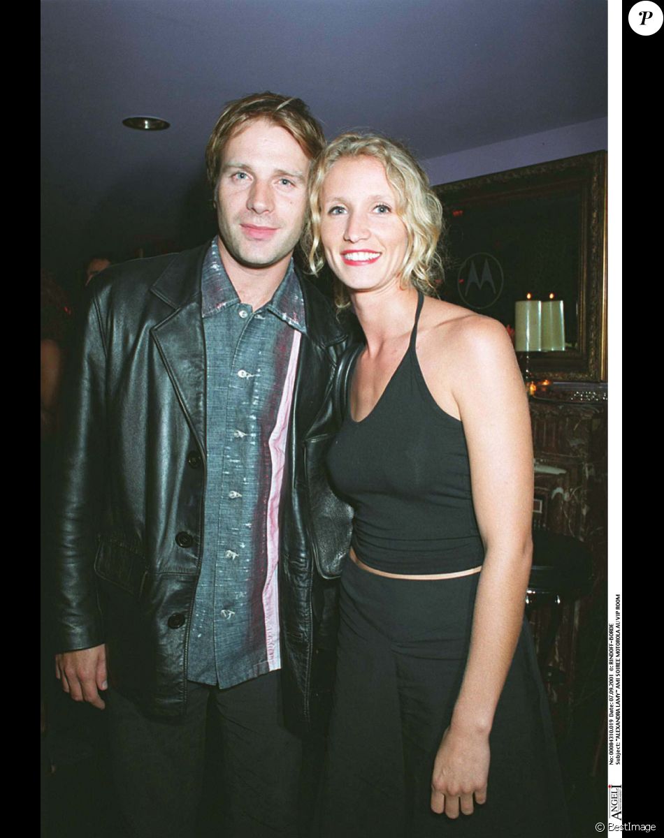 Thomas Jouannet et Alexandra Lamy - Soirée Motorola en 2001