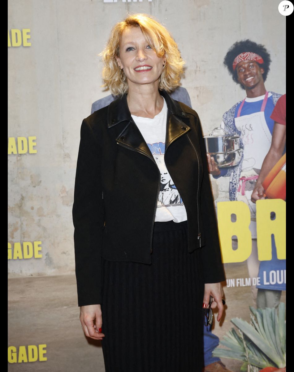 Alexandra Lamy - Avant-première du film "La Brigade" au Cinéma Pathé Wepler à Paris le 21 Mars 2022. © Marc Ausset-Lacroix/Bestimage