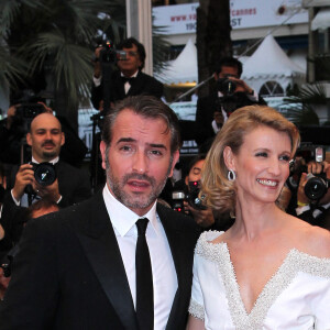 Jean Dujardin et Alexandra Lamy au Festival de Cannes en mai 2012.
