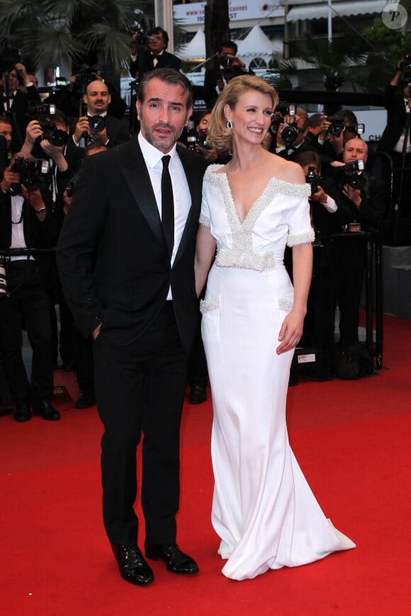 Jean Dujardin et Alexandra Lamy au Festival de Cannes en mai 2012.