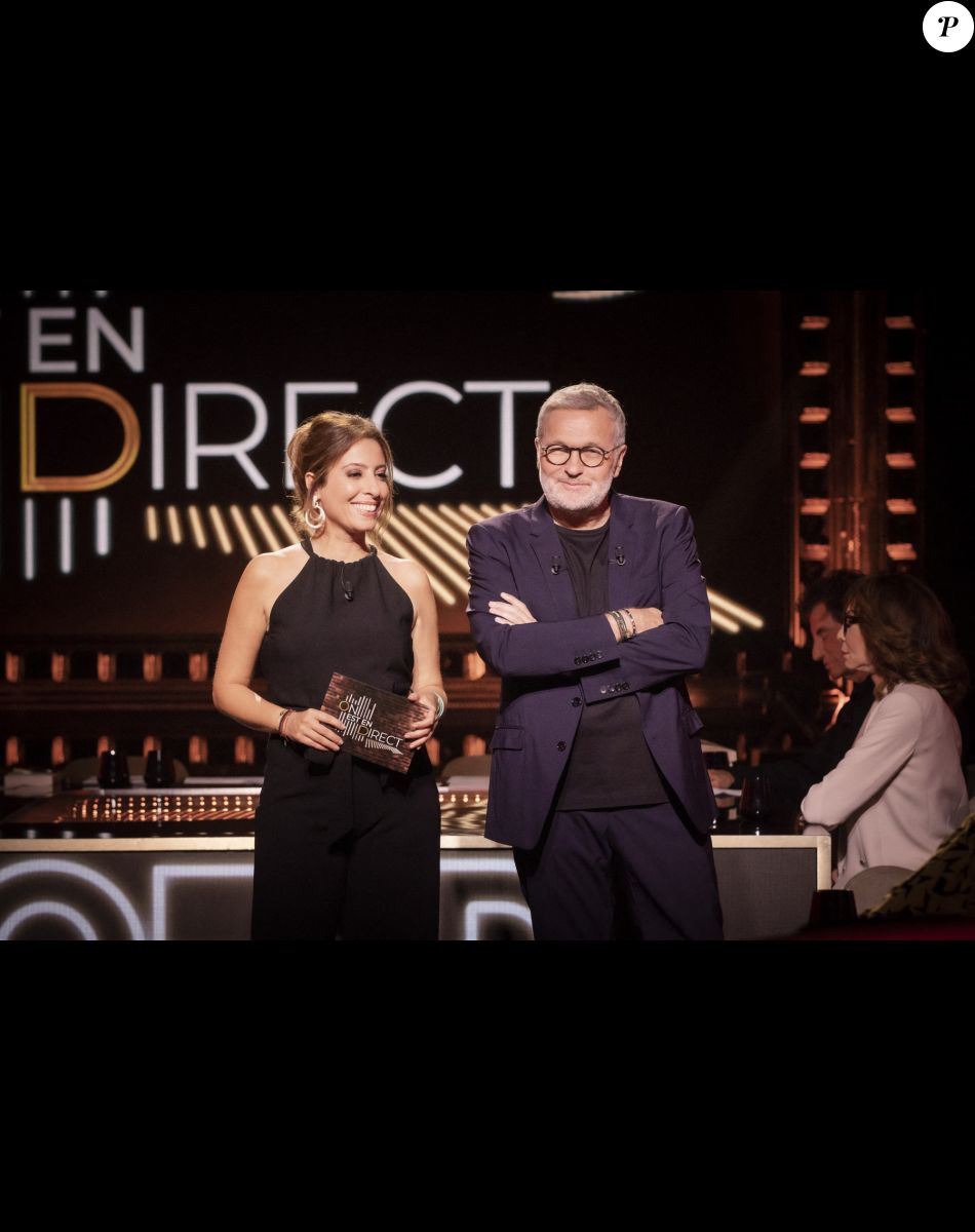 Exclusif - Léa Salamé, Laurent Ruquier lors de la dernière émission de L.Ruquier pour "On Est En Direct (OEED)", présentée par L.Ruquier et L.Salamé, et diffusée en direct sur France 2, à Paris, France, le 4 juin 2022. © Jack Tribeca/Bestimage