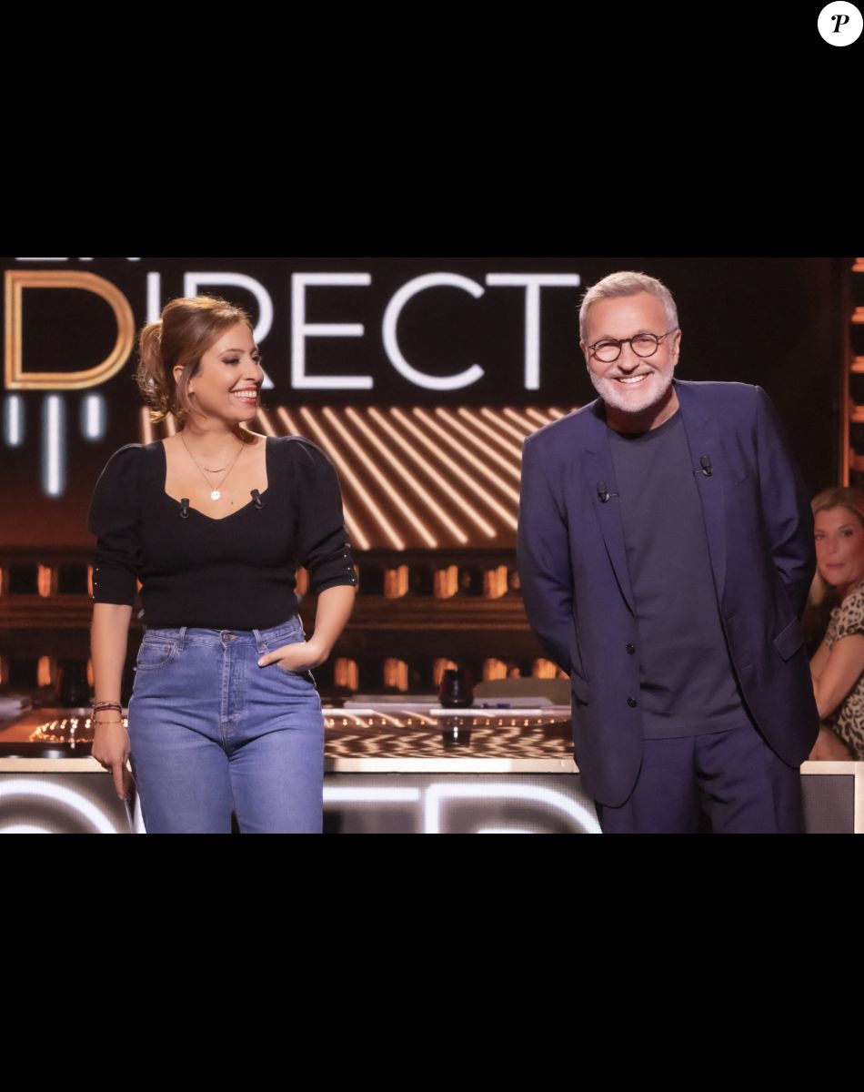 Info - Laurent Ruquier arrête "On est en direct" sur France2 le samedi soir - Exclusif - Léa Salamé, Laurent Ruquier - Sur le plateau de l'émission OEED (On Est En Direct) présentée par L.Salamé et L.Ruquier - Paris le 23/04/2022 - © Jack Tribeca / Bestimage
