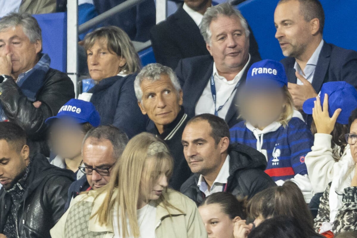 Photo Nagui avec ses enfants Adrien, Roxane, Annabelle People dans