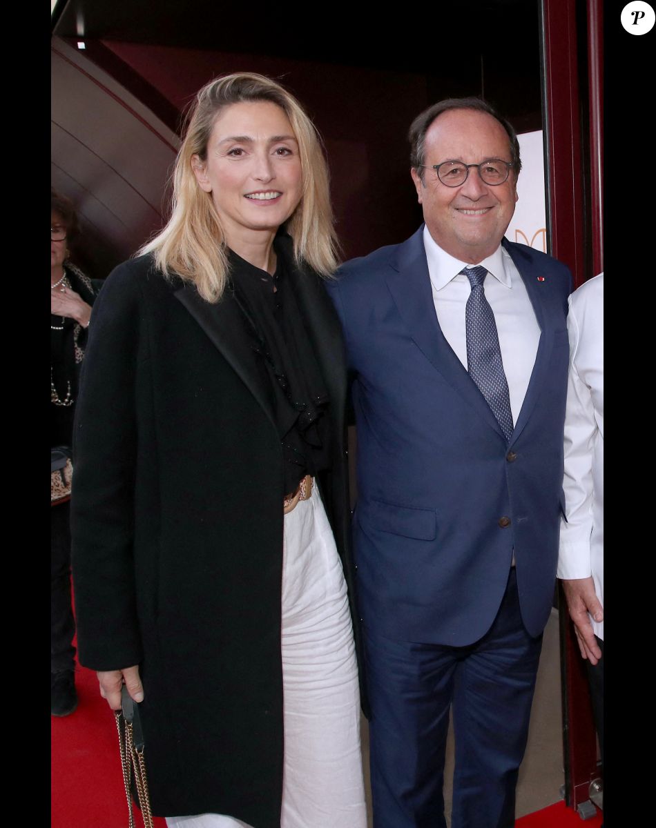 Exclusif - François Hollande et sa femme Julie Gayet - Cocktail pour l'inauguration de la Brasserie " Madame Brasserie " au 1er étage de La Tour Eiffel à Paris. Le 22 Septembre 2022. © Bertrand Rindoff Petroff-Giancarlo Gorassini / Bestimage