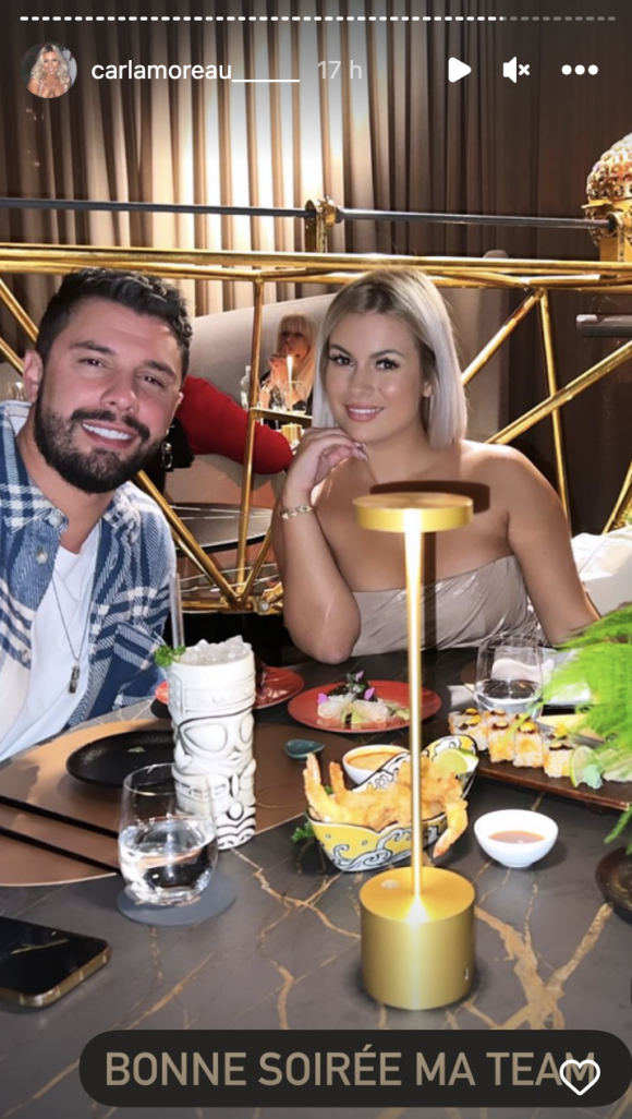 Kevin et Carla Guedj passent une soirée romantique après leur court break - Instagram