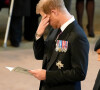Le prince Harry, duc de Sussex, Meghan Markle, duchesse de Sussex - Intérieur - Procession cérémonielle du cercueil de la reine Elisabeth II du palais de Buckingham à Westminster Hall à Londres. Le 14 septembre 2022 