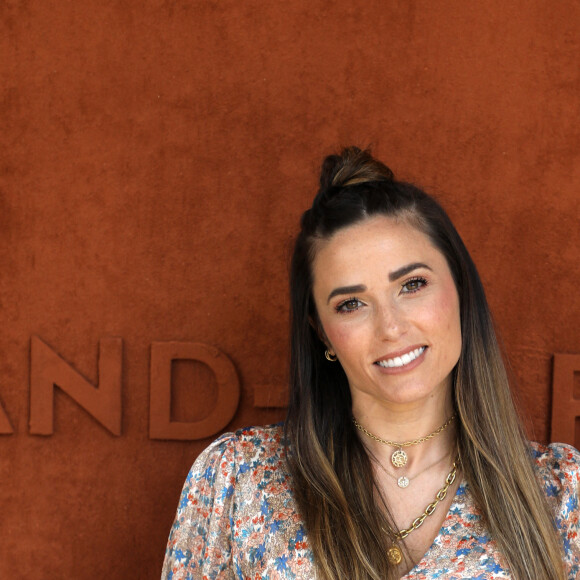 Roland Garros 2021 : Capucine Anav au village lors des internationaux de France de tennis le 2 juin 2021. © Dominique Jacovides / Bestimage 