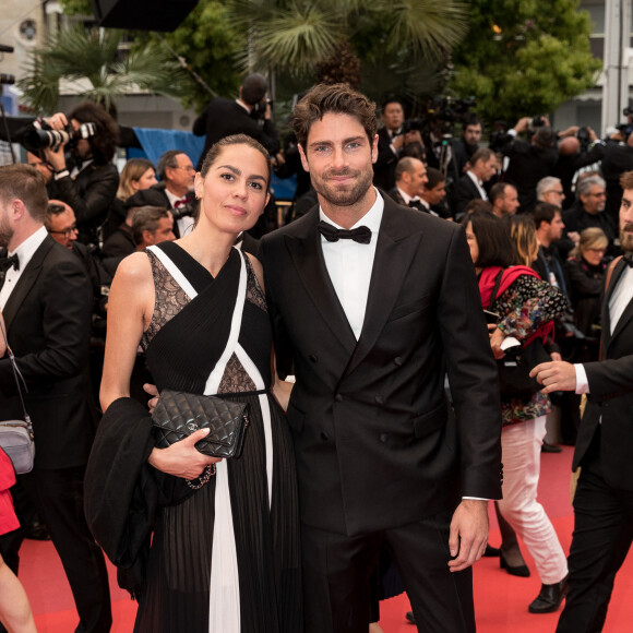 Elsa Leeb et son frère Tom - Montée des marches du film "Douleur et Gloire" lors du 72ème Festival International du Film de Cannes. Le 17 mai 2019 © Jacovides-Moreau / Bestimage 