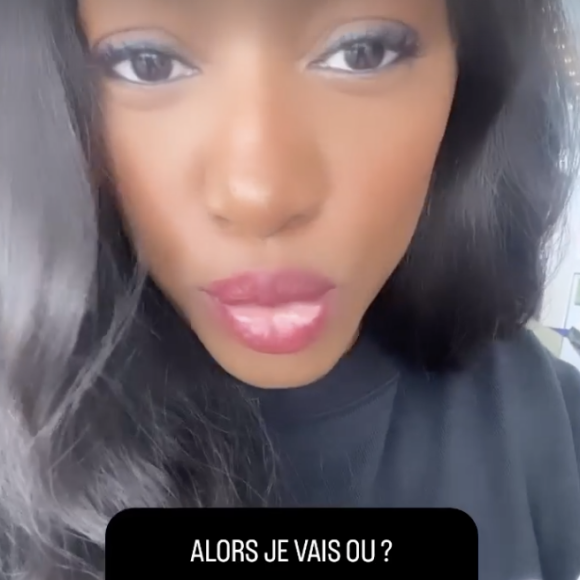 Isaac, le fils d'Hapsatou Sy et Vincent Cerutti à l'hôpital.