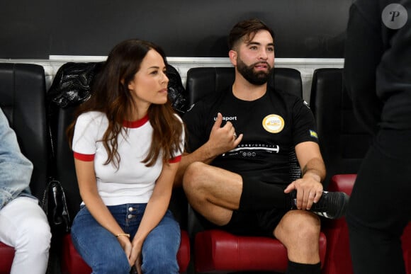 guest, Kendji Girac - Match des Légendes, la rencontre qui mêle le football et le rugby au profit de l'association de P. Olmeta (ancien gardien de but et co-fondateur de l'association), "Un sourire, un espoir pour la vie" s'est déroulé à Nice à l'Allianz Riviera, le 26 septembre 2022. L'association de P. Olmetta est engagée en faveur des enfants atteints de cancer ou de maladie orpheline. © Bruno Bebert/Bestimage