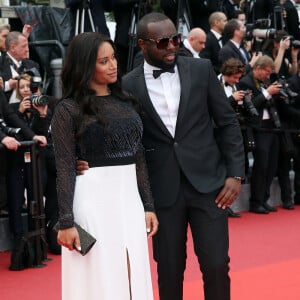 Maître Gims et sa femme DemDem - Montée des marches du film "The BFG" ("Le BGG Le Bon Gros Géant") lors du 69ème Festival International du Film de Cannes. Le 14 mai 2016. © Borde-Jacovides-Moreau/Bestimage  Red carpet for the movie "The BFG" during the 69th Cannes International Film festival. On may 14th 2016 