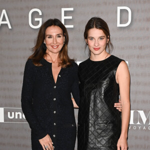 Elsa Zylberstein et Rebecca Marder - Avant-première du film "Simone, Le Voyage Du Siecle" à l'Unesco à Paris le 28 septembre 2022. © Coadic Guirec/bestimage