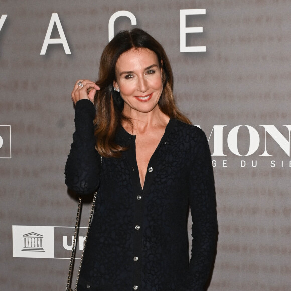 Elsa Zylberstein - Avant-première du film "Simone, Le Voyage Du Siecle" à l'Unesco à Paris le 28 septembre 2022. © Coadic Guirec/bestimage