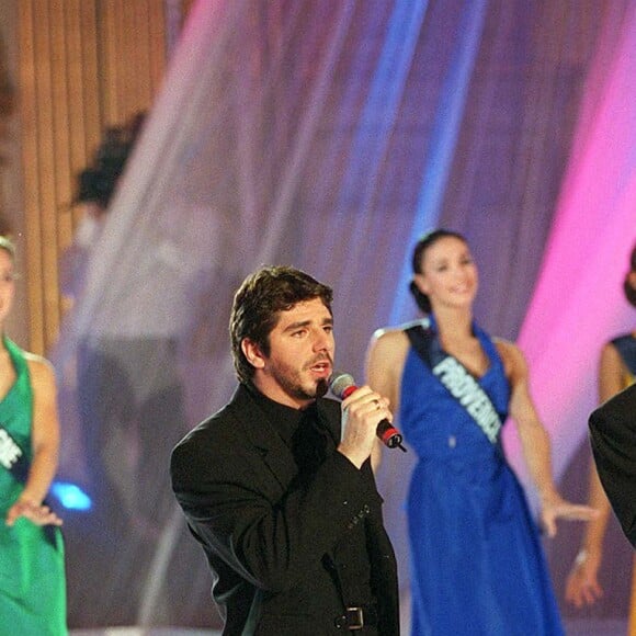 Garou, Patrick Fiori et Daniel Lavoie à l'éléction Miss France 2000