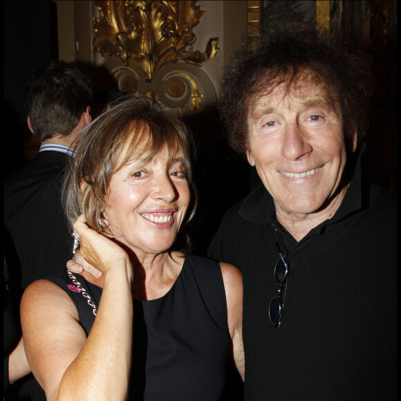 Alain Souchon et sa femme Françoise - 7e gala de l'IFRAD, à Paris.