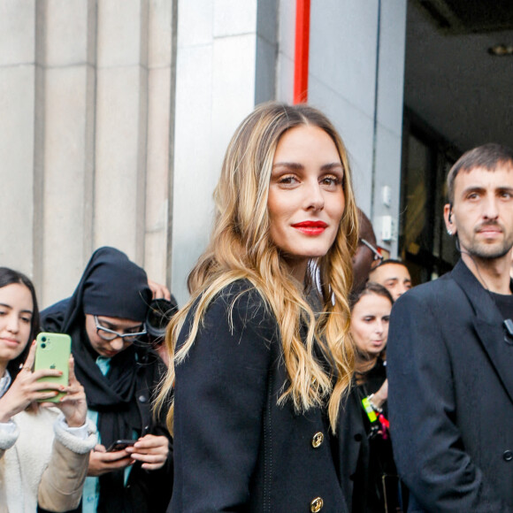 Olivia Palermo - Arrivées au défilé Giambattista Valli, collection femme prêt-à-porter printemps-été, lors de la Fashion Week de Paris, le 30 septembre 2022.