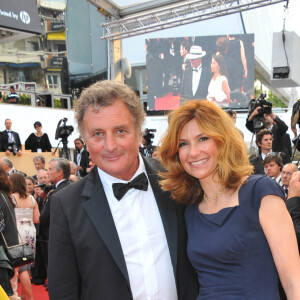 PATRICK ROTMAN, FLORENCE PERNEL - 64EME FESTIVAL DE CANNES 2011 - MONTEE DU FILM 'MELANCHOLIA' © Guillaume Gaffiot/Bestimage 