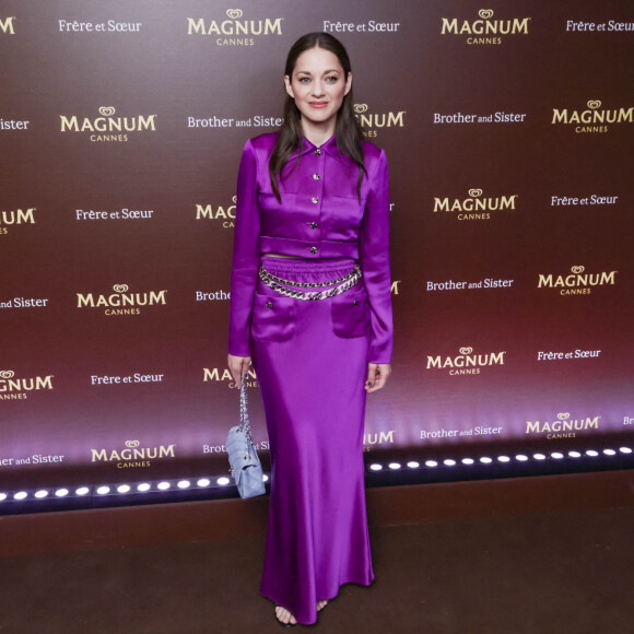 Exclusif - Marion Cotillard - Soirée du film "Frère et Soeur" à la plage Magnum en marge du 75ème Festival International du Film de Cannes le 20 mai 2022. © Jack Tribeca / Bestimage 