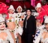 Liane Foly et les danseuses du Moulin Rouge - Backstage de l'émission "Tous au Moulin Rouge pour le sidaction" à Paris le 20 mars 2017. © Cyril Moreau - Dominique Jacovides / Bestimage