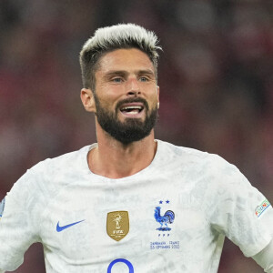 Olivier Giroud (France) - L'équipe de France de football s'incline face au Danemark (2 - 0) à l'issue du match de la Ligue des Nations à Copenhague.