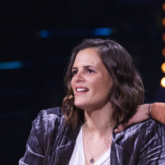 Laure Manaudou et son mari Jérémy Frérot - Enregistrement de l'émission "La Chanson secrète 11" à Paris, diffusée le 24 juin sur TF1.© Cyril Moreau / Bestimage 