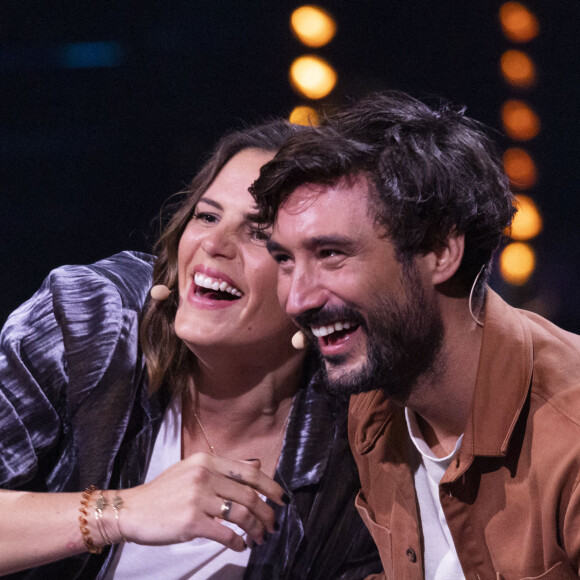 Laure Manaudou et son mari Jérémy Frérot - Enregistrement de l'émission "La Chanson secrète 11" à Paris, diffusée le 24 juin sur TF1. © Cyril Moreau / Bestimage 