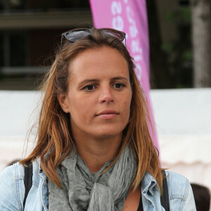 Exclusif - Laure Manaudou - 2ème édition de l'Open Swin Stars "Paris à la nage" au bassin de la Villette à Paris. Le 2 juillet 2016 © Marc Ausset-Lacroix / Bestimage 