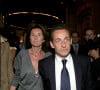 Nicolas Sarkozy et Cécilia Attias - Soirée au Fouquet's.
