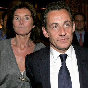 Nicolas Sarkozy et Cécilia Attias - Soirée au Fouquet's.
