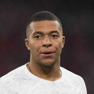 Kylian Mbappé (France) - L'équipe de France de football s'incline face au Danemark (2 - 0) à l'issue du match de la Ligue des Nations, le 25 septembre 2022 à Copenhague.