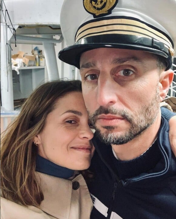 Arié Elmaleh et sa compagne Barbara Schulz sur Instagram.
