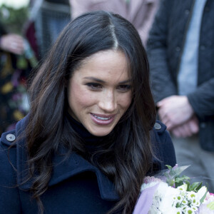 Le prince Harry et sa fiancée Meghan Markle arrivent au "Nottingham Contemporary" pour la journée mondiale de la lutte contre le Sida à Nottingham à l'occasion de leur première visite officielle depuis leurs Fiançailles à Nottingham le 1er decembre 2017. 