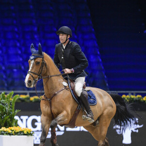 Nicolas Canteloup - Jour 1 - Compétition équestre, jumping, Longines Masters de Paris à Villepinte, le 5 décembre 2019. © Pierre Perusseau / Bestimage