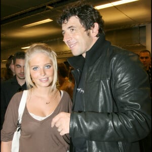 Faustine Nogherotto (Star Academy) et Patrick bruel à Bercy. Paris.