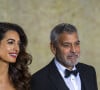 George Clooney et Amal Clooney - 2e édition de l'Annual Academy Museum Gala, à l'Academy of Motion Pictures de Los Angeles. Le 15 octobre 2022. @ Mike Goulding/UPI/ABACAPRESS.COM