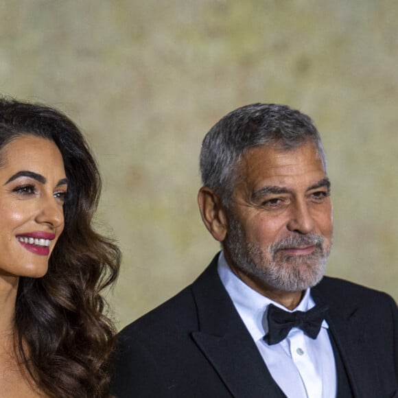 George Clooney et Amal Clooney - 2e édition de l'Annual Academy Museum Gala, à l'Academy of Motion Pictures de Los Angeles. Le 15 octobre 2022. @ Mike Goulding/UPI/ABACAPRESS.COM