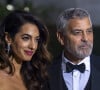 George Clooney et Amal Clooney - 2e édition de l'Annual Academy Museum Gala, à l'Academy of Motion Pictures de Los Angeles. @ Mike Goulding/UPI/ABACAPRESS.COM