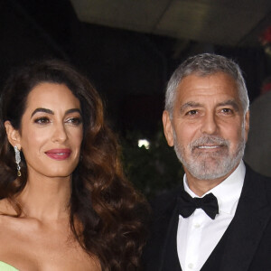 George Clooney et Amal Clooney - 2e édition de l'Annual Academy Museum Gala, à l'Academy of Motion Pictures de Los Angeles. Le 15 octobre 2022. © Janet Gough / AFF/ABACAPRESS.COM