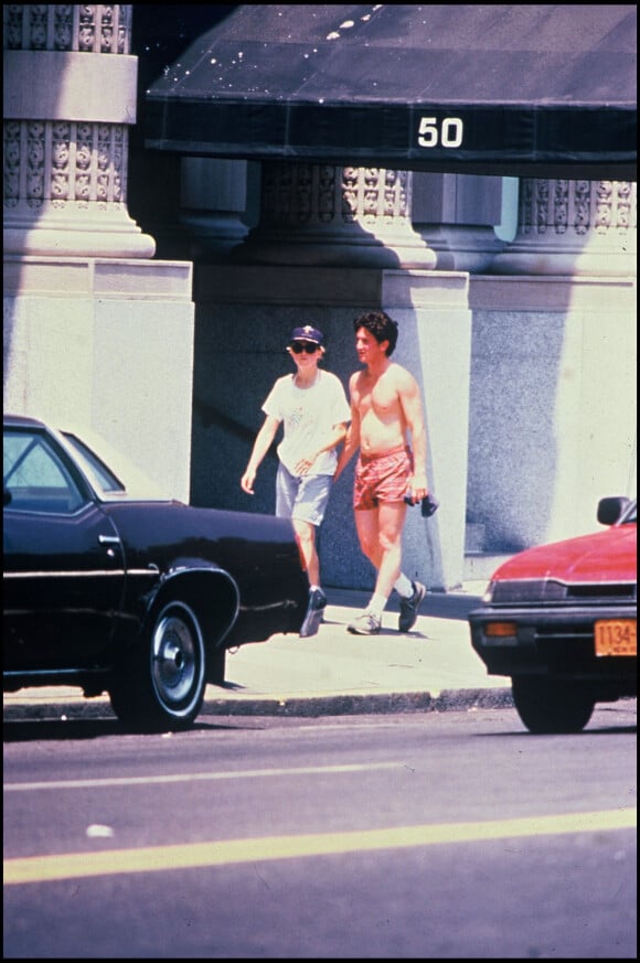 Madonna et son mari de l'époque Sean Penn en 1986