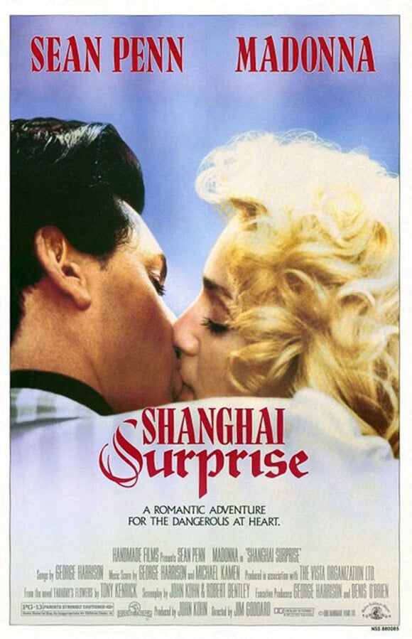 Archives - Madonna et Sean Penn dans le film Shangai surprise - 1986 