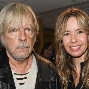 Exclusif - Le chanteur Renaud (Renaud Séchan) et son ex-femme Romane Serda - People au concert de Dave à Bobino à Paris. © Coadic Guirec/Bestimage