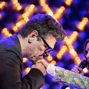 Marc Lavoine, Joyce Jonathan - Concert de Joyce Jonathan à La Nouvelle Eve à Paris. Le 1er juin 2022. © Jeremy Melloul / Bestimage